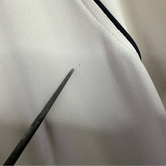 Short Par 4 MenS Striker Full Zip Golf Jacket Size XL Light Tan Athleisure - Picture 5 of 9